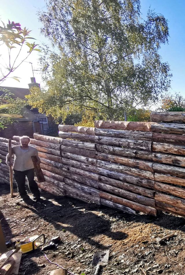 Norscapes garden and tree service work